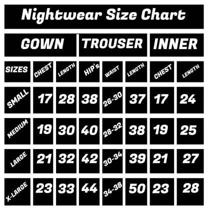 Black 3 Piece Night suit For Her – Soft Feel, Cute Vibe