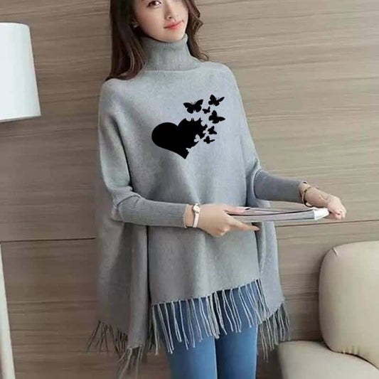 Winter Chic Heart Butterfly: Wrap Yourself in Cape Shawls