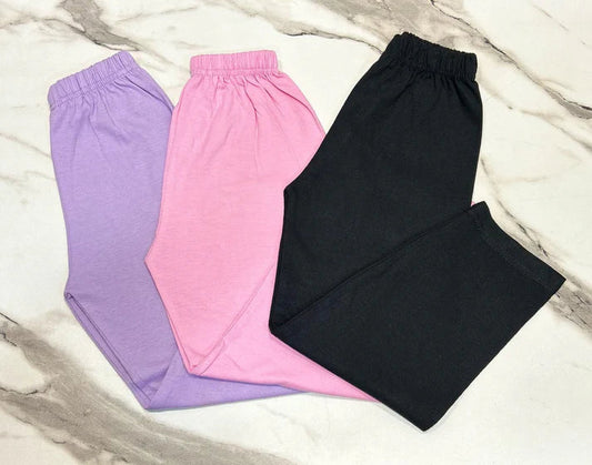 Pack Of 3 Kids Plain Trouser (RB-008)