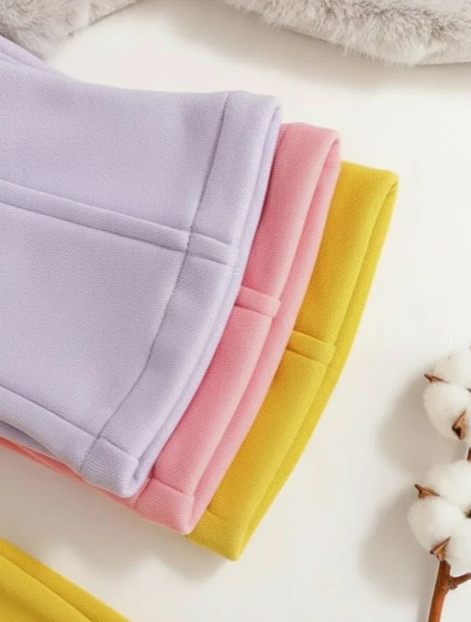 Pack of Three Multi colours Kids Fleece Trousers (RB-Y6)