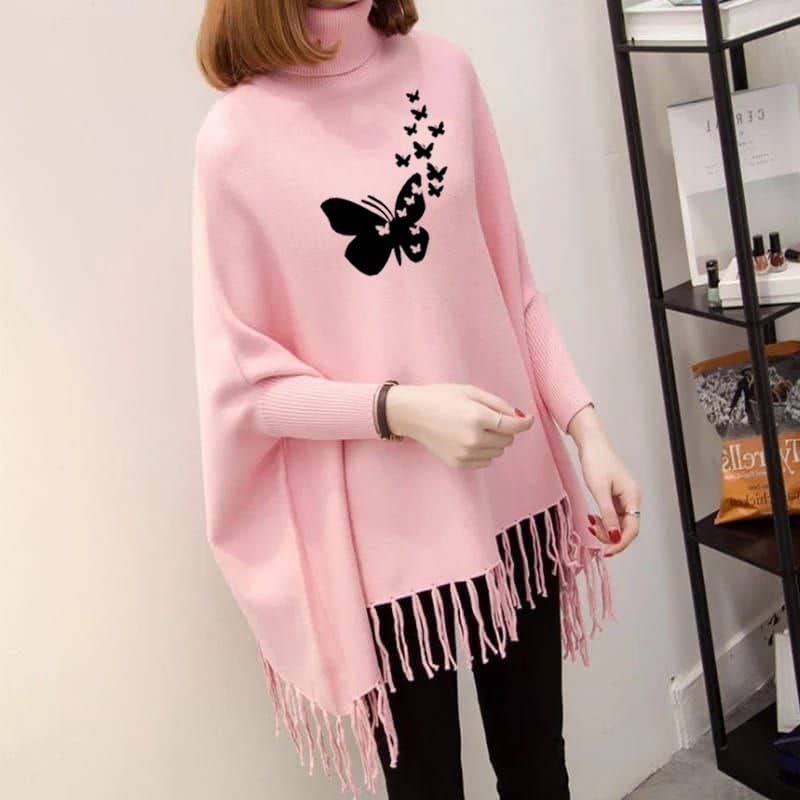 Winter Chic More Butterfly Print: Wrap Yourself in Cape Shawls