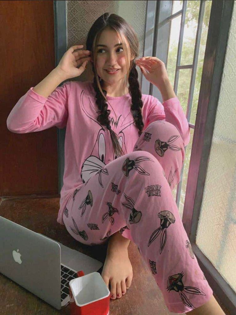 Pink Bugs Bunny Night Suit  (SP-55)