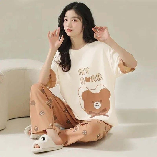 My Bear Printed Night Suit (SP-13)