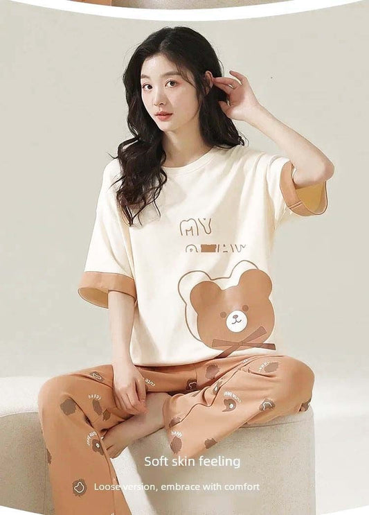 My Bear Printed Night Suit (SP-13)